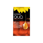 GARNIER Olia Permanentná farba na vlasy, na olejovej báze, bez amoniaku,  odtieň 6.46 - Intenzívna