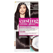 LORÉAL Casting Creme Gloss, Temná čierna 100, farba na vlasy 1 ks