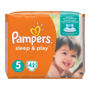 PAMPERS Sleep & Play plienky pre deti od 11 do 18kg, 42ks