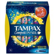 TAMPAX Compak Pearl Regular, dámske tampóny 18ks