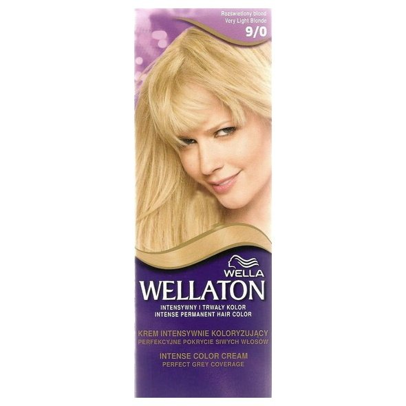WELLATON farba na vlasy, so sérom s provitamínom B5 9/0 Plavá blond 1ks - 9/0