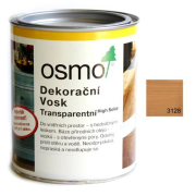 OSMO Dekoračný vosk transparentný - 3128 buk 0,75l