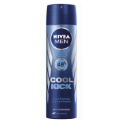NIVEA for Men Cool Kick, sprej antiperspirant s chladivým efektom 150ml