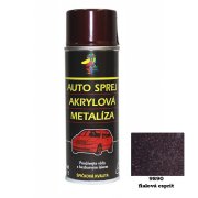 Auto sprej Akrylová Metalíza Škoda - 9890 fialová esprit 200ml