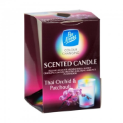 Pan Aroma Scented Candle, diodová vonná sviečka Thai Orchid & Patchouli 300g