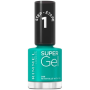 RIMMEL Super Gel, lak na nechty 098 Never Blue with You 12 ml