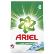 Ariel Mountain Spring, Prací prostriedok na biele oblečenie  3750 g = 50 praní