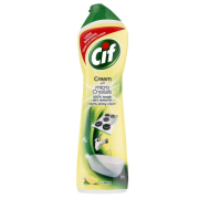 CIF Cream Lemon, čistiači prípravok, s účinnými mikročasticami, s vôňou citrónu 500ml