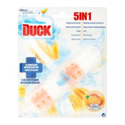 Duck 5v1 Active Citrus, závesný wc čistič s bieliacim účinkom 41g