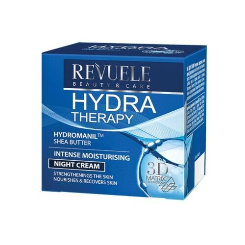 Revuele Hydra Therapy, hydratačný nočný krém 50 ml - nočný krém
