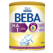 Nestlé BEBA HA 1, Hypoalergénna počiatočná dojčenská výživa od narodenia 800g