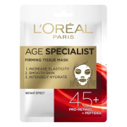 L'ORÉAL PARIS Spevňujúca textilná pleťová maska Age Specialist, 1 ks