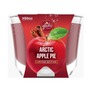 GLADE Arctic Apple Pie, vonná sviečka v skle 224 g