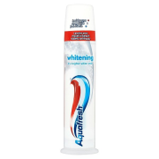 Aquafresh Whitening, zubná pasta s dávkovačom 100ml