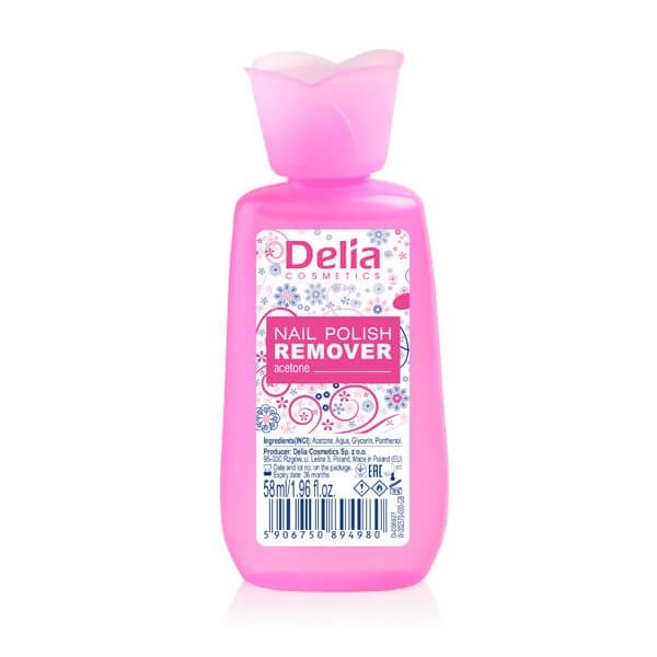 Delia acetónový odlakovač Floral 58 ml