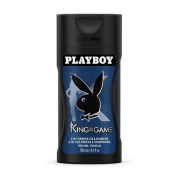 Playboy King of the Game for Him, pánsky sprchovací gél 250ml