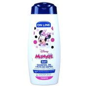 ON LINE Disney Minnie 3v1, šampón, pena a sprchový gél 400 ml