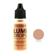 GOSH Lumi Drops, Rozjasňujúci pleťový prípravok, odtieň číslo 006 - Bronze
