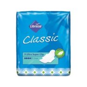LIBRESSE Classic Ultra Super Clip, hygienické vložky 9ks