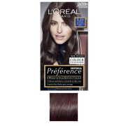 Loreal Paris Préférence, luxusná farba na vlasy odtieň 5.21 intenzivna svetla hnedá dúhová 1ks