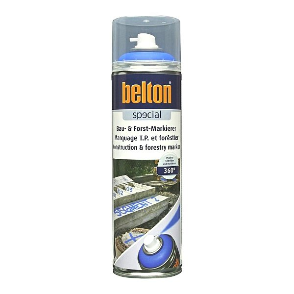 Belton Special Lak - neónová modrá 500ml - neónovo modrá