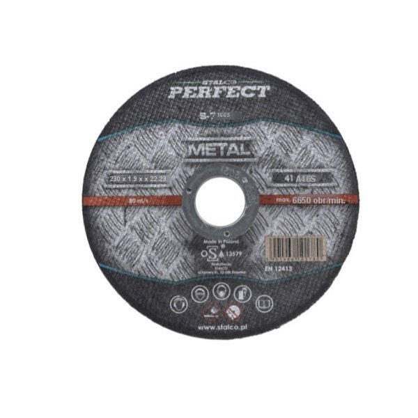 Stalco Perfect kotúč rezný 230 x 1,9, 1 ks
