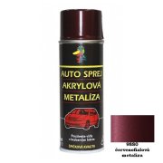 Auto sprej Akrylová Metalíza Škoda - 9880 červenofialová metalíza 200 ml
