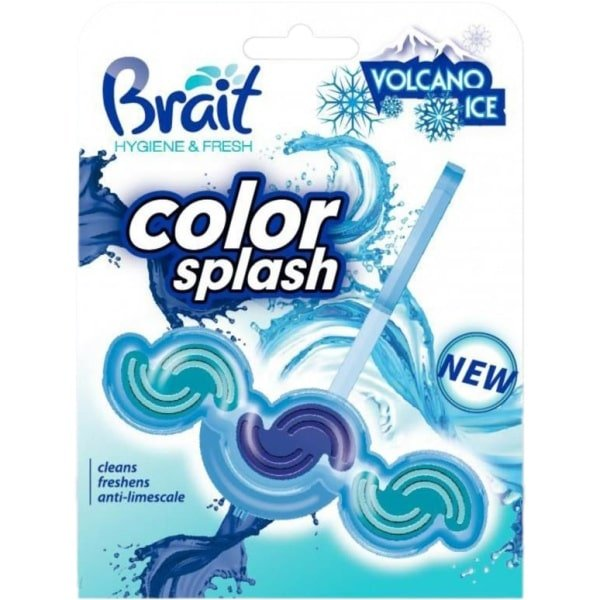 Brait Color Splash Volcano Ice tuhý wc blok 45 g