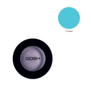 GOSH Glamorous Eye Shadow, mono očný tieň na suchú aj mokrú aplikáciu, odtieň - 12 aqua