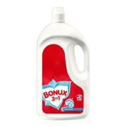 Bonux Active Fresh 3v1, Prací prostriedok na biele prádlo 3900 ml = 60 praní