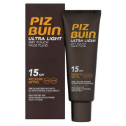 PIZ BUIN Ultra Light Dry Touch Face Fluid SPF15 , opaľovací krém 50ml