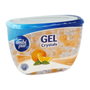 Ambi Pur gel Crystals Fresh & Cool, osviežovač vzduchu s vôňou citrusov 150g