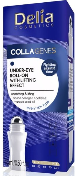DELIA Collagenes Roll-on ošetrenie pre očné okolie 15 ml