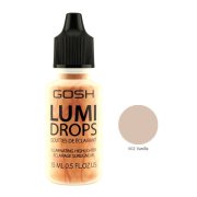 GOSH Lumi Drops, Rozjasňujúci pleťový prípravok, odtieň číslo 002 - Vanilla, 15 ml
