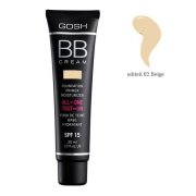 GOSH BB Cream 3v1 Denný krém + Podkladová báza + Makeup, odtieň 02 Beige