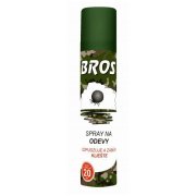 BROS Spray na odevy proti kliešťom s ochranou až na 20 dní, 90 ml