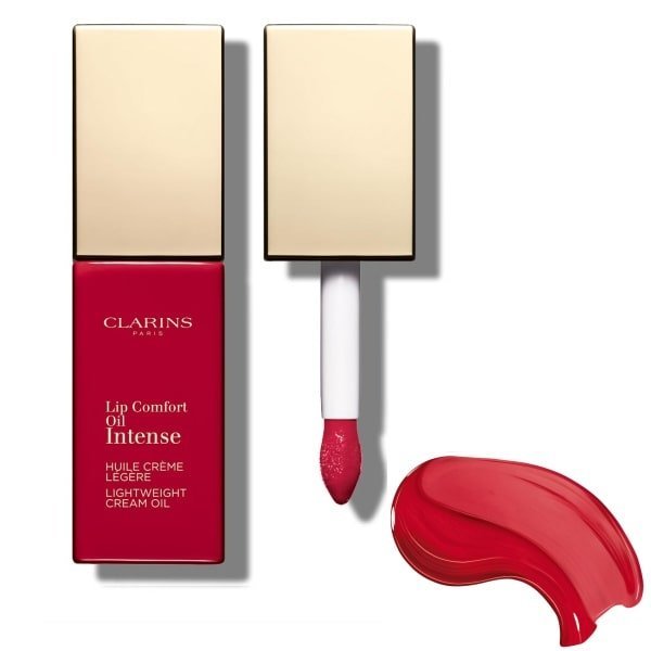 CLARINS Lip Comfort Oil Intense olej na pery 07 intense red 7 ml - 07 red
