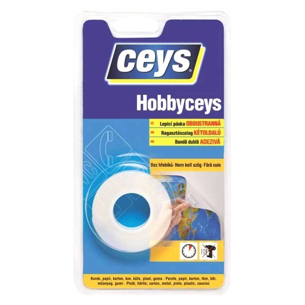CEYS Hobbyceys Lepiaca páska obojstranná, 2 m x 15 mm