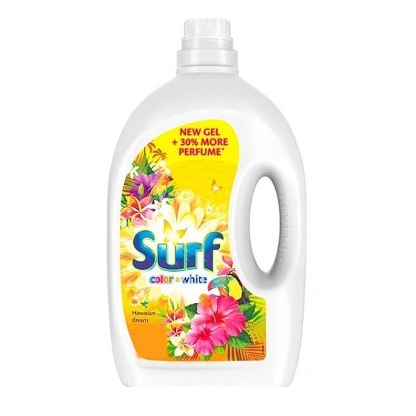SURF Color & White Hawaiian Dream, prací gél pre farebnú a bielu bielizeň 20 praní - 20 PD