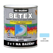 BETEX 2v1 na bazény S2852 Lesk - 0410 Modrá svetlá, penetračný a vrchný náter 1kg