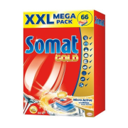 SOMAT UR Mega Gold tablety pre automatické umývanie riadu 66 ks