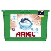 Ariel Sensitive, gélové pracie kapsuly pre citlivú pokožku 14ks = 14 praní