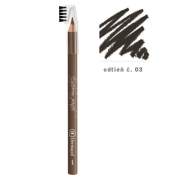 Dermacol Soft Eyebrow Pencil Ceruzka na zvýraznenie obočia, s kefkou, odtieň 03, 1,6g