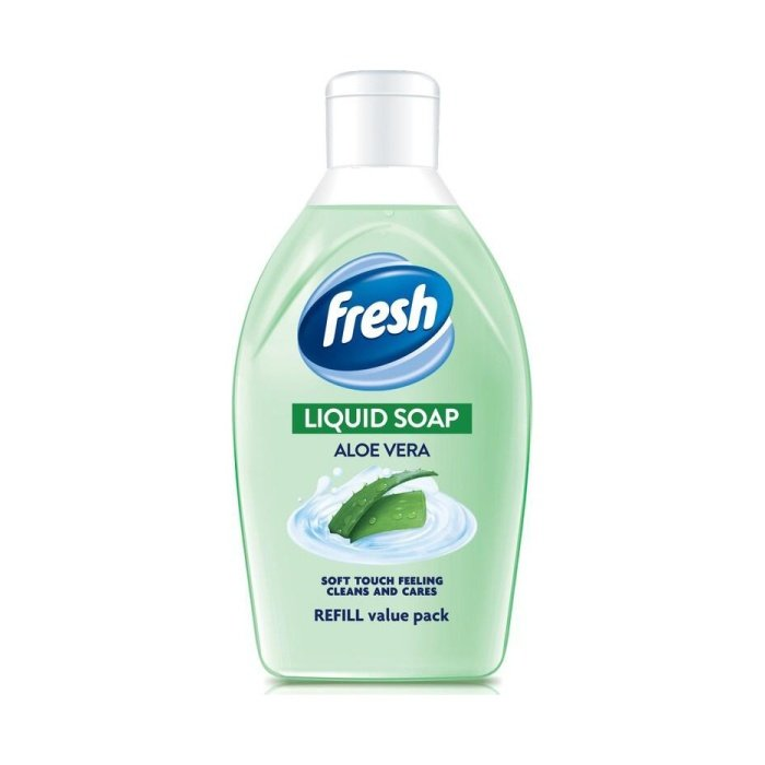 Fresh tekuté mydlo náhradná náplň aloe vera 1L