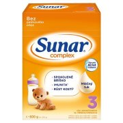 SUNAR Complex 3 - dojčenské mlieko 600 g