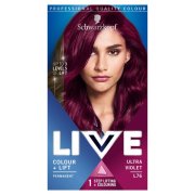 Schwarzkopf LIVE Colour + Lift, L76 ultra fialová farba na vlasy 1 ks