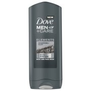 DOVE Men+ Care Charcoal + Clay, pánsky sprchovací gél s čiernym uhlím 400 ml