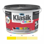 HET Klasik Color 3v1 Tónovaná akrylátová interiérová farba, odtieň 0618 - žltá sýta, 1,5kg