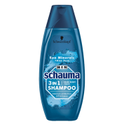 SCHAUMA Men 3 v 1 Morské Minerály, šampón pánsky 400 ml