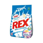 REX Max Effect 2v1 Lavender & Patchouli, prášok na pranie 1400g = 20 praní